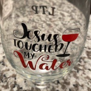 Custom made wine glasses
